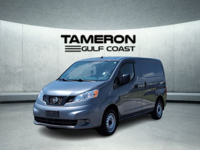 2021 Nissan NV200 S in Gun Metallic — front three-quarter view