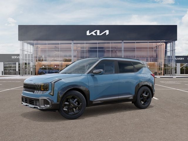 2027 Kia Seltos — rear three-quarter view